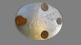 Arthur Court Aluminum Rose Platter - Image 3