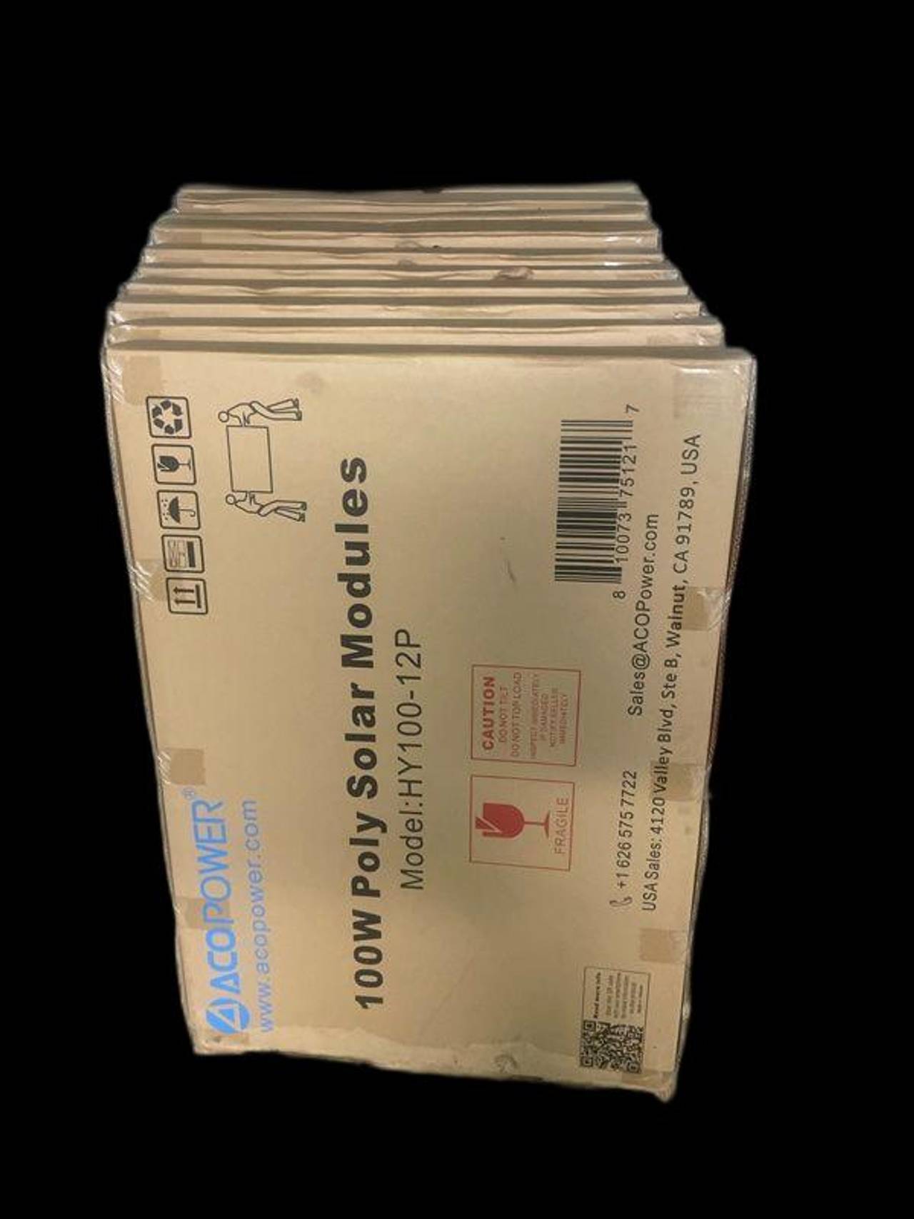 ACOPOWER 100W 12V Mono Solar Panel