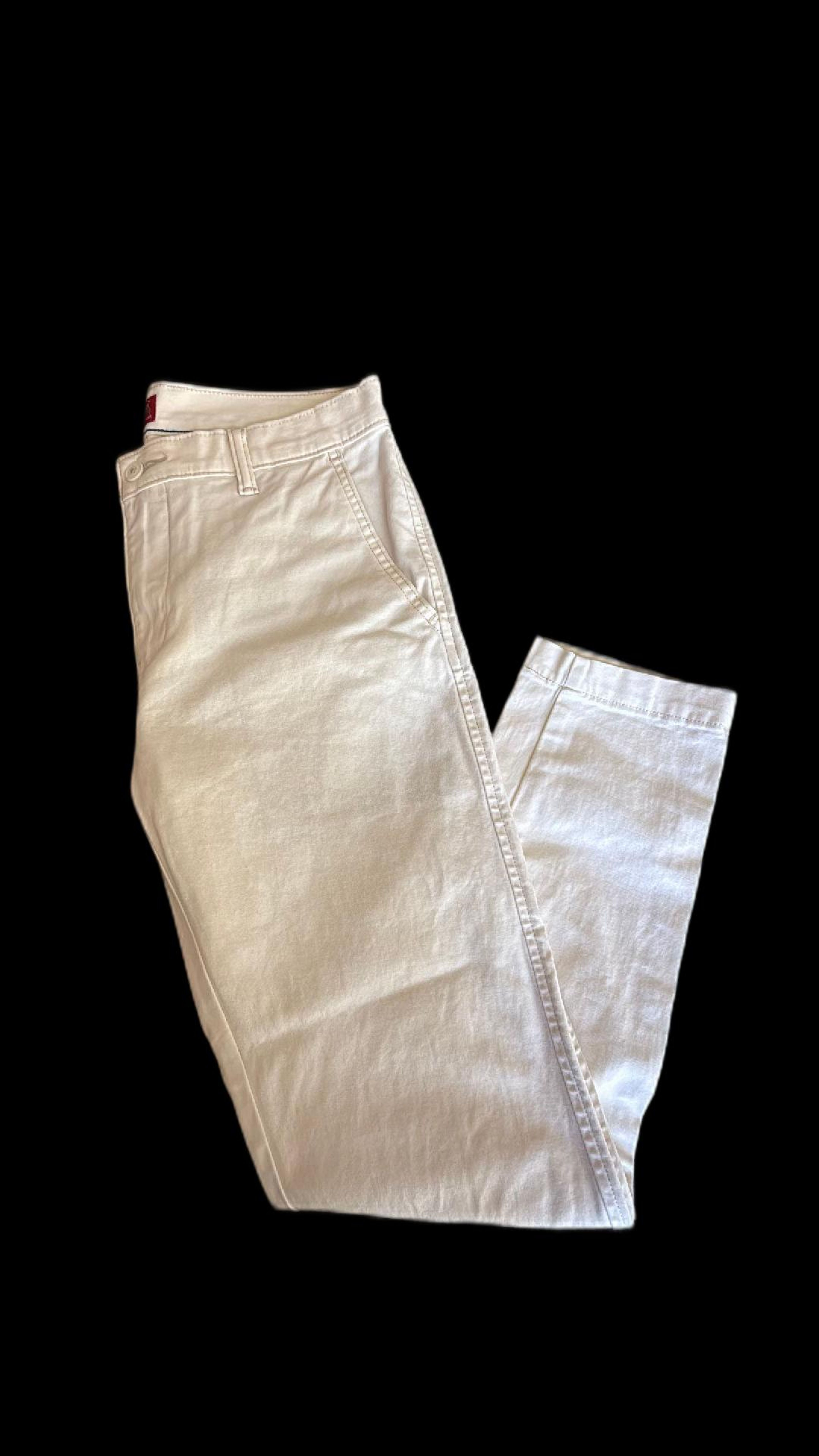 White Levi's Men's XX Chino Pants Standard Taper - Image 3