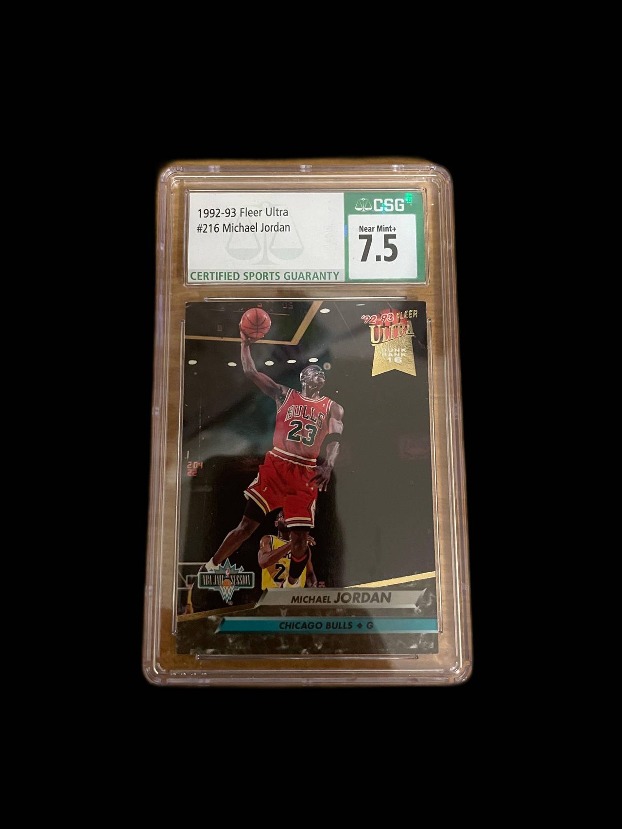 1992-93 Fleer Ultra Michael Jordan Basketball Card