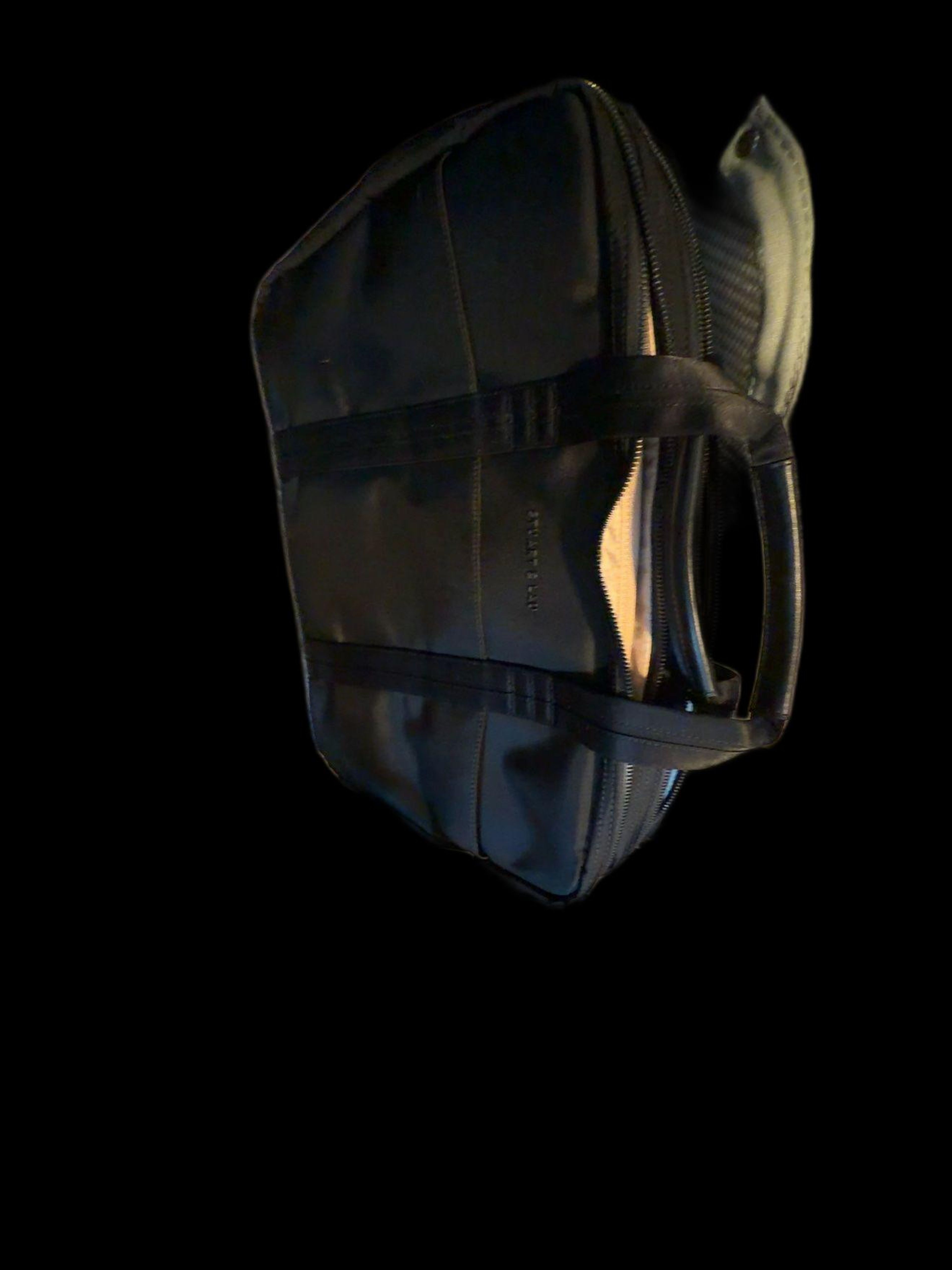 Stuart & Lau Cary Briefcase Tokyo Edition Double Black - Image 2