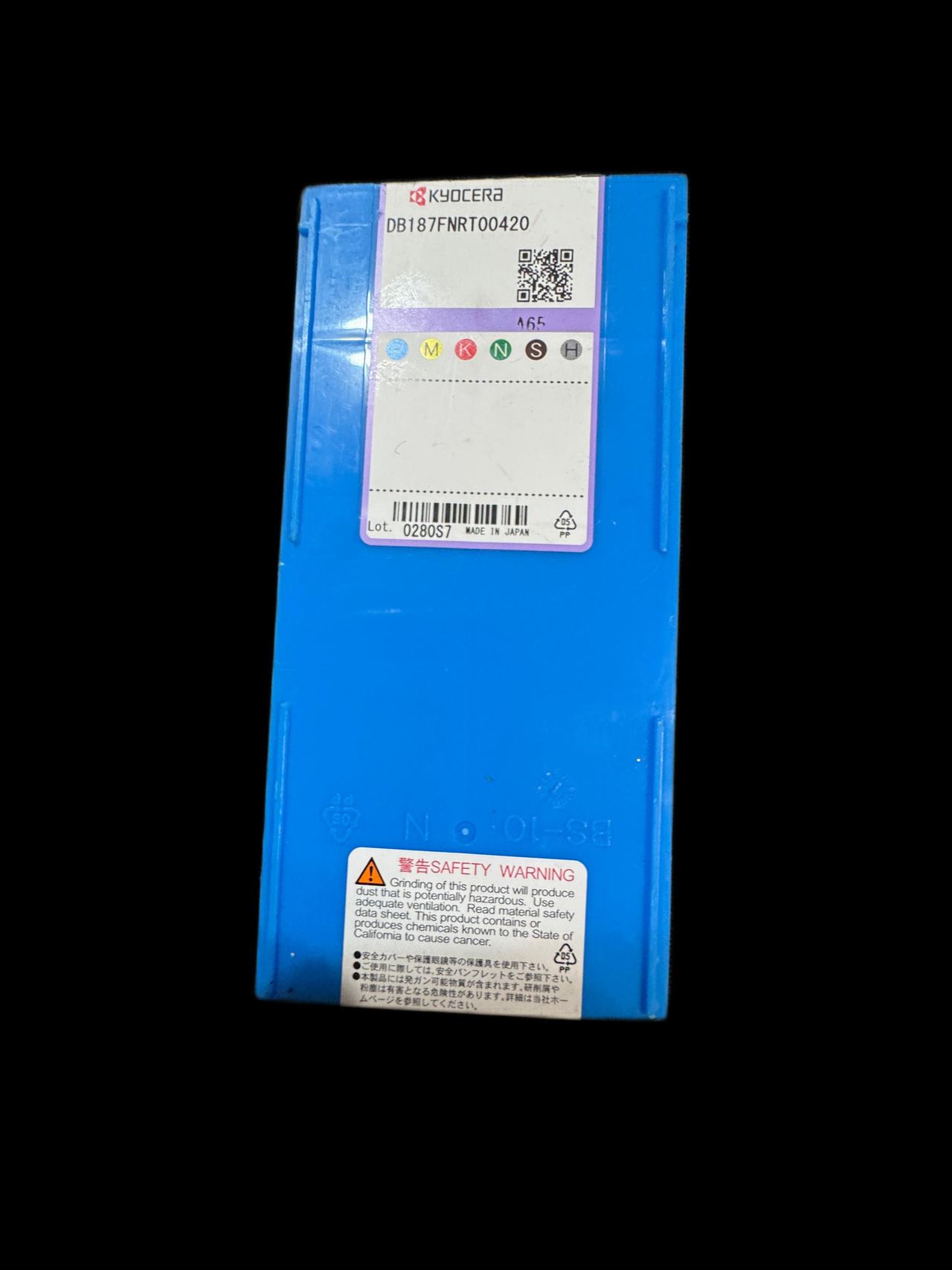 Kyocera DB187FNRT00420 Indexable Insert Box
