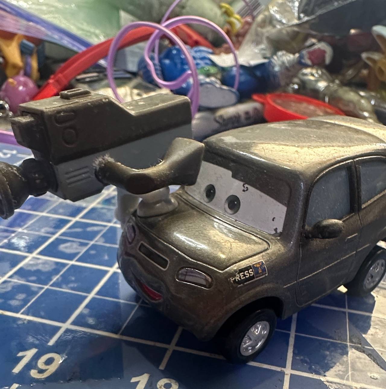 Disney Pixar Cars Mattel Houser Boon Die-Cast Camera Car