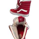 Vans Sk8-Hi Racing Red/White - Image 4