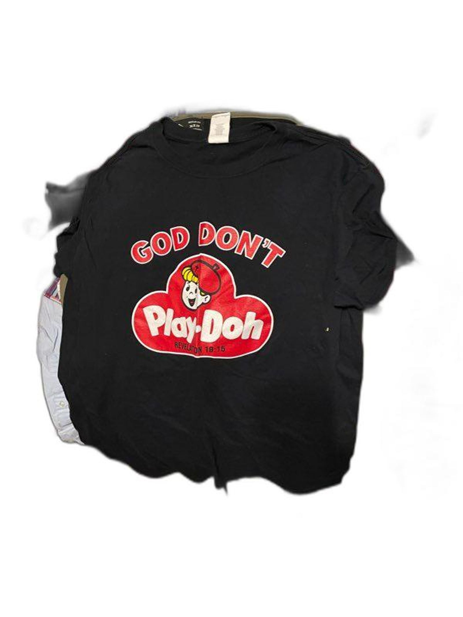 God Don't Play-Doh Graphic T-Shirt