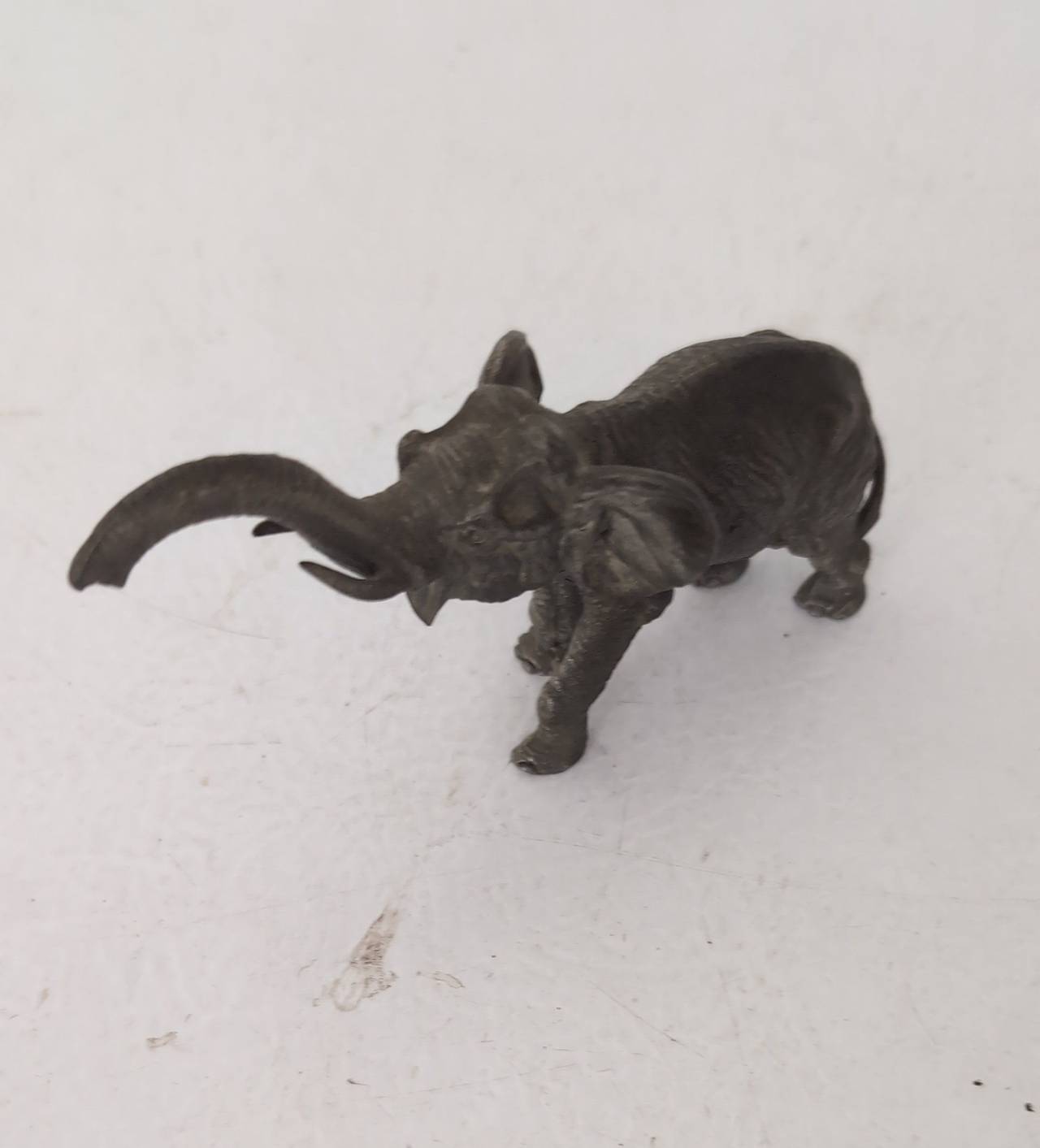 Vintage Metal Elephant Figurine