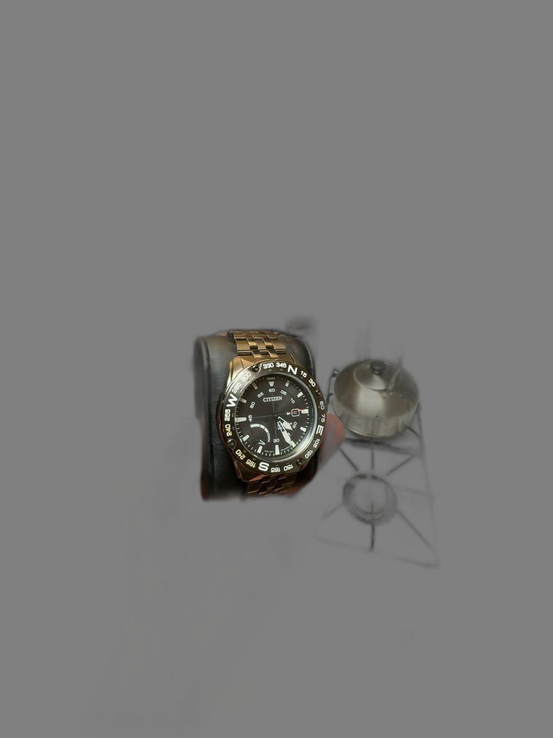 Citizen Eco-Drive,  Steel Grey Dial Watch. 