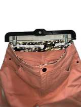 Roberto Cavalli Coral Straight Leg Pants with Leopard Lining - Image 2