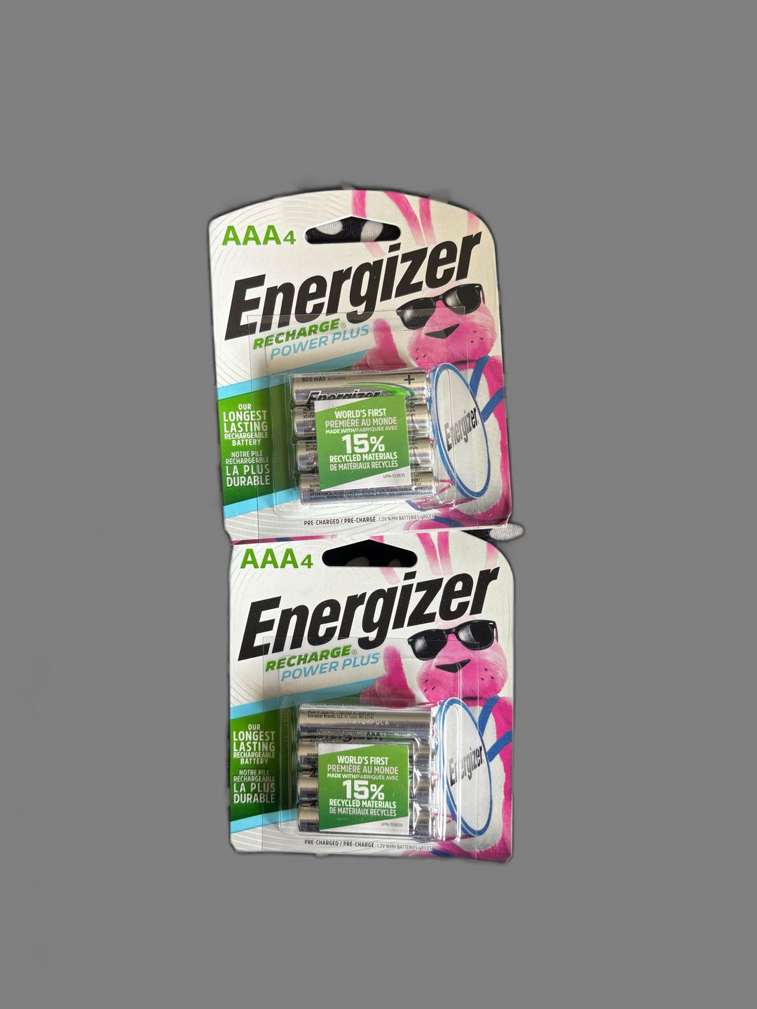 Energizer Recharge Power Plus AAA Rechargeable Batteries (4-Pack)