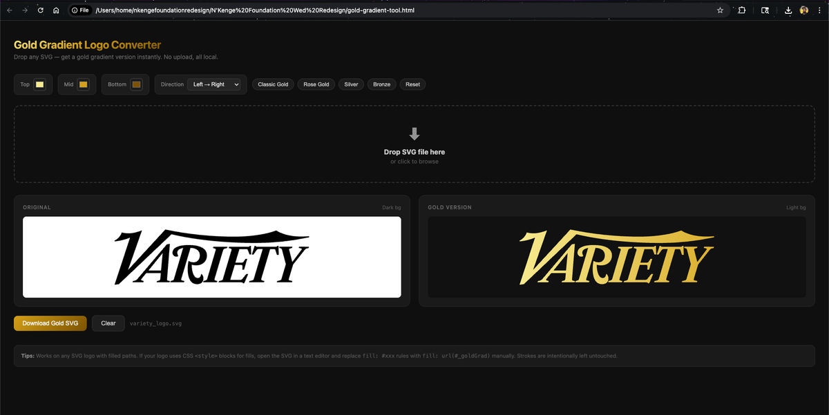 GoldGradientLogoConverter tK8zZjwSq
