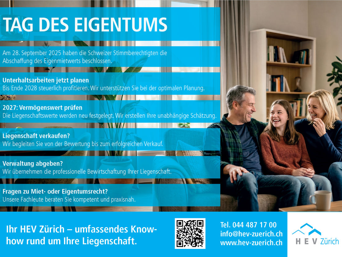 Tag des Eigentums: Jetzt die Zukunft des Wohneigentums planen