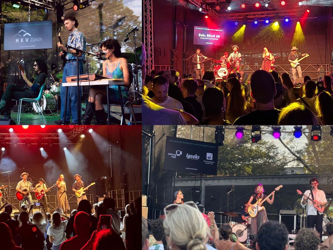 Ein Sommerhighlight in unserem Quartier: Das war das Openair Wollishofen 2026