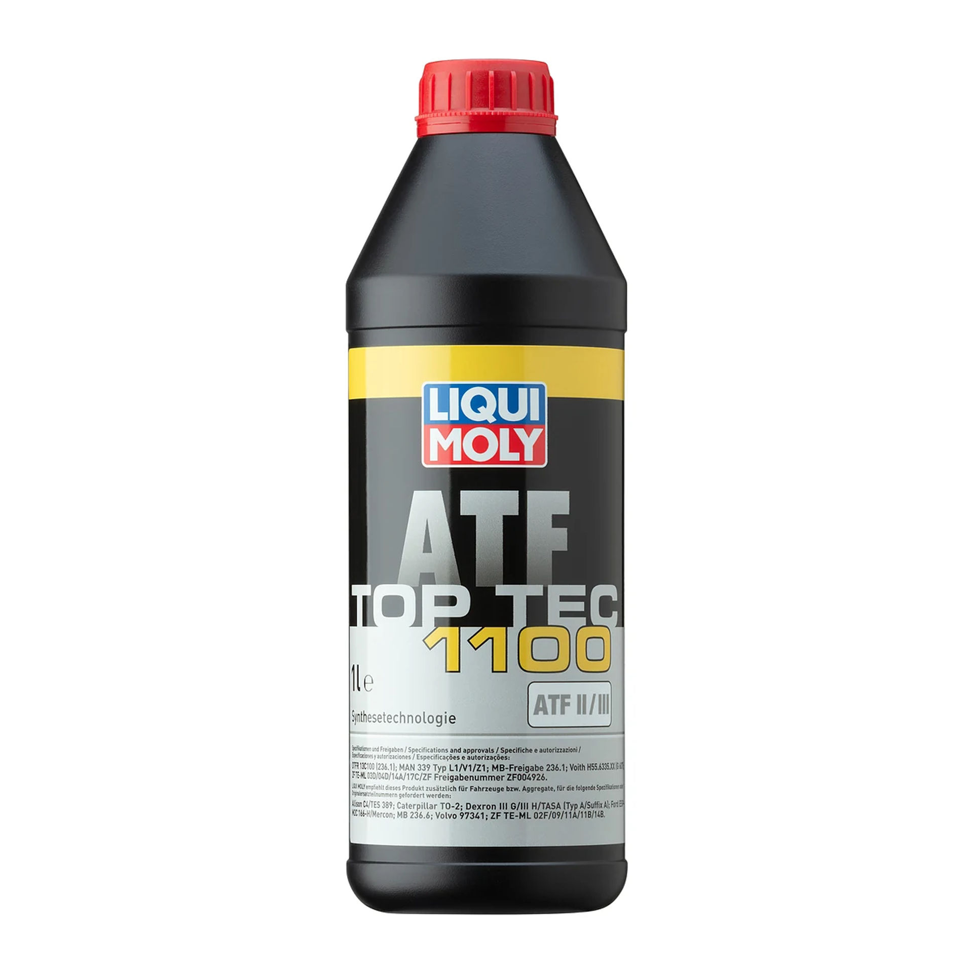 Botella de 1 L de aceite para transmisión automática Liqui Moly Top Tec ATF 1100