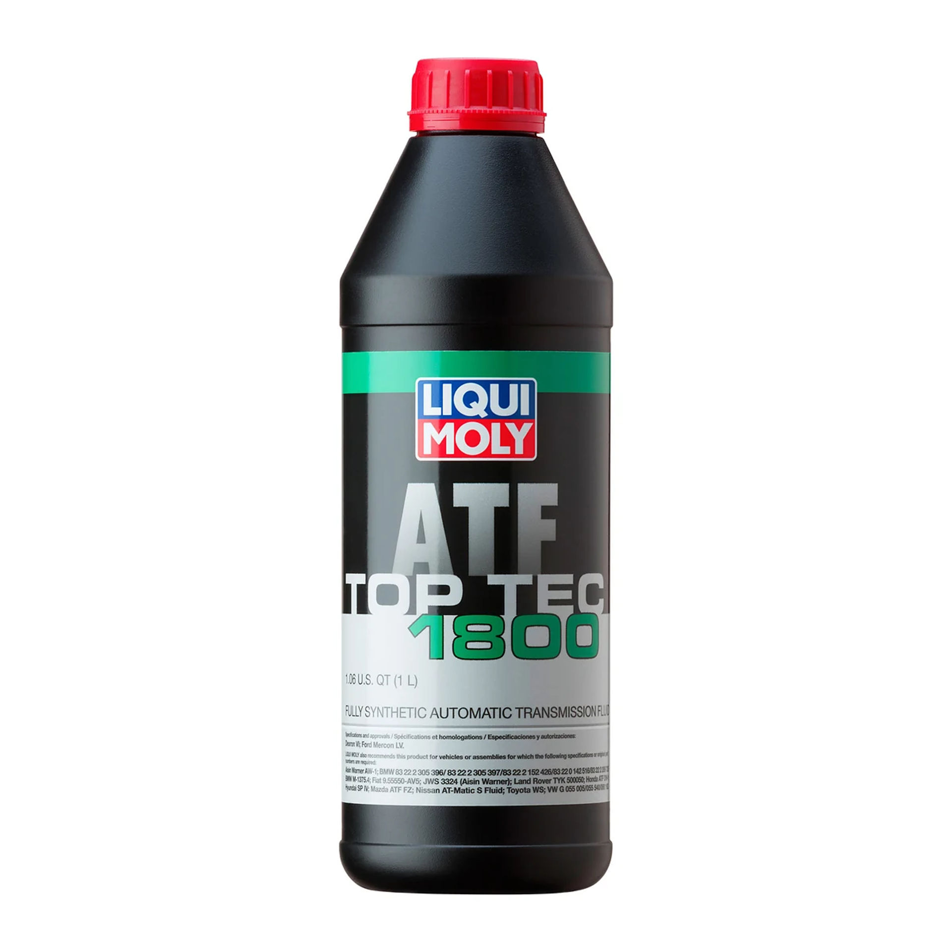 Botella de 1 L de aceite para transmisión automática Liqui Moly Top Tec ATF 1800