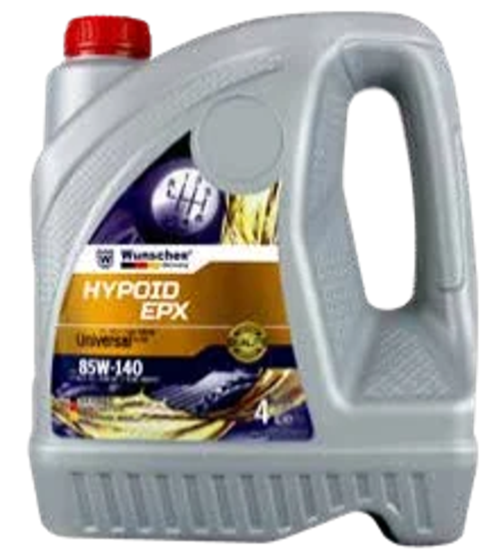Garrafa de 4 L de aceite para diferencial Wunscher Hypoid EPX 85W-140 GL-5