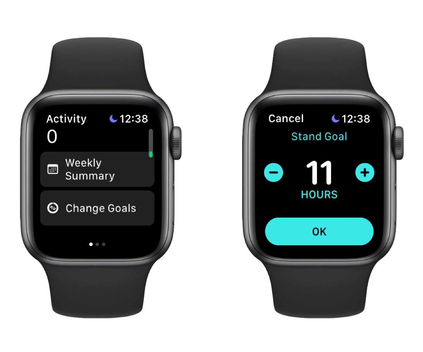 Stand apple 2025 watch activity