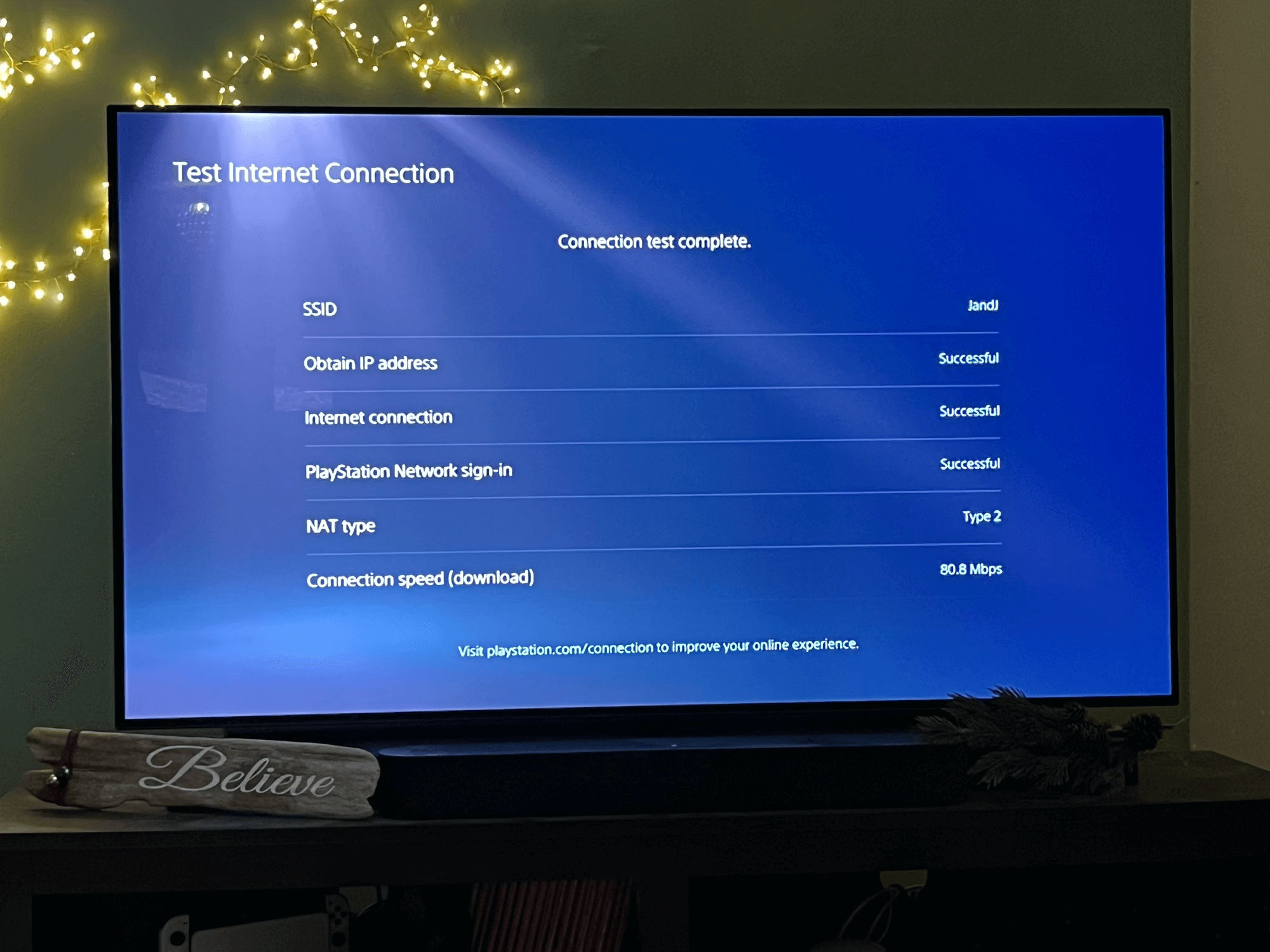 Is this connected to Ethernet? My PS5 doesn't recognize that it's