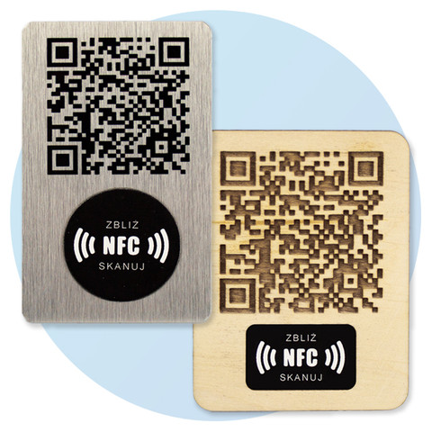 e-Tagi QR i NFC z możliwością zmiany przekierowania