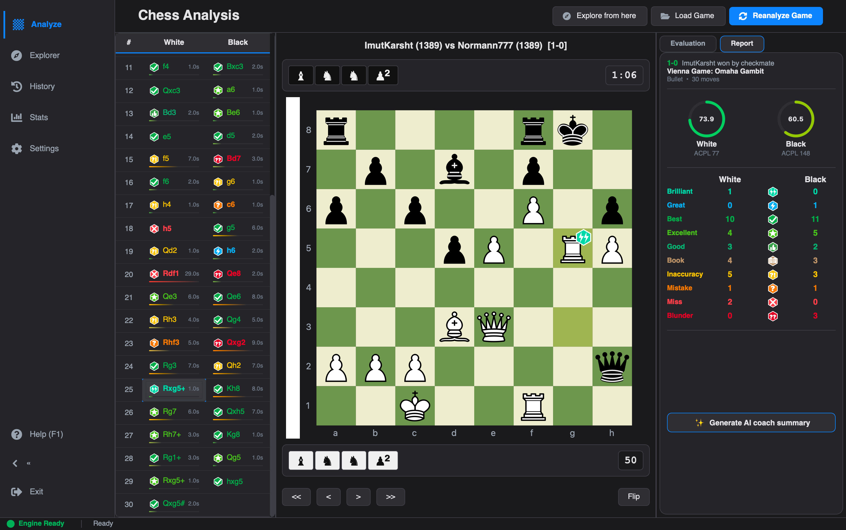 Chess Analyzer Pro v2.4 Showcase
