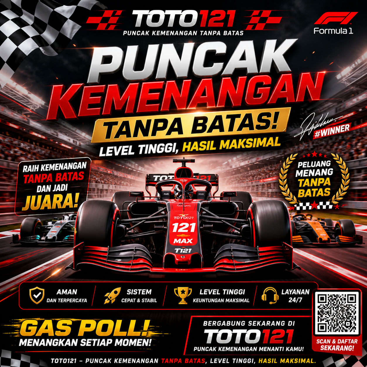 TOTO121 – Puncak Kemenangan Tanpa Batas, Level Tinggi, Hasil Maksimal