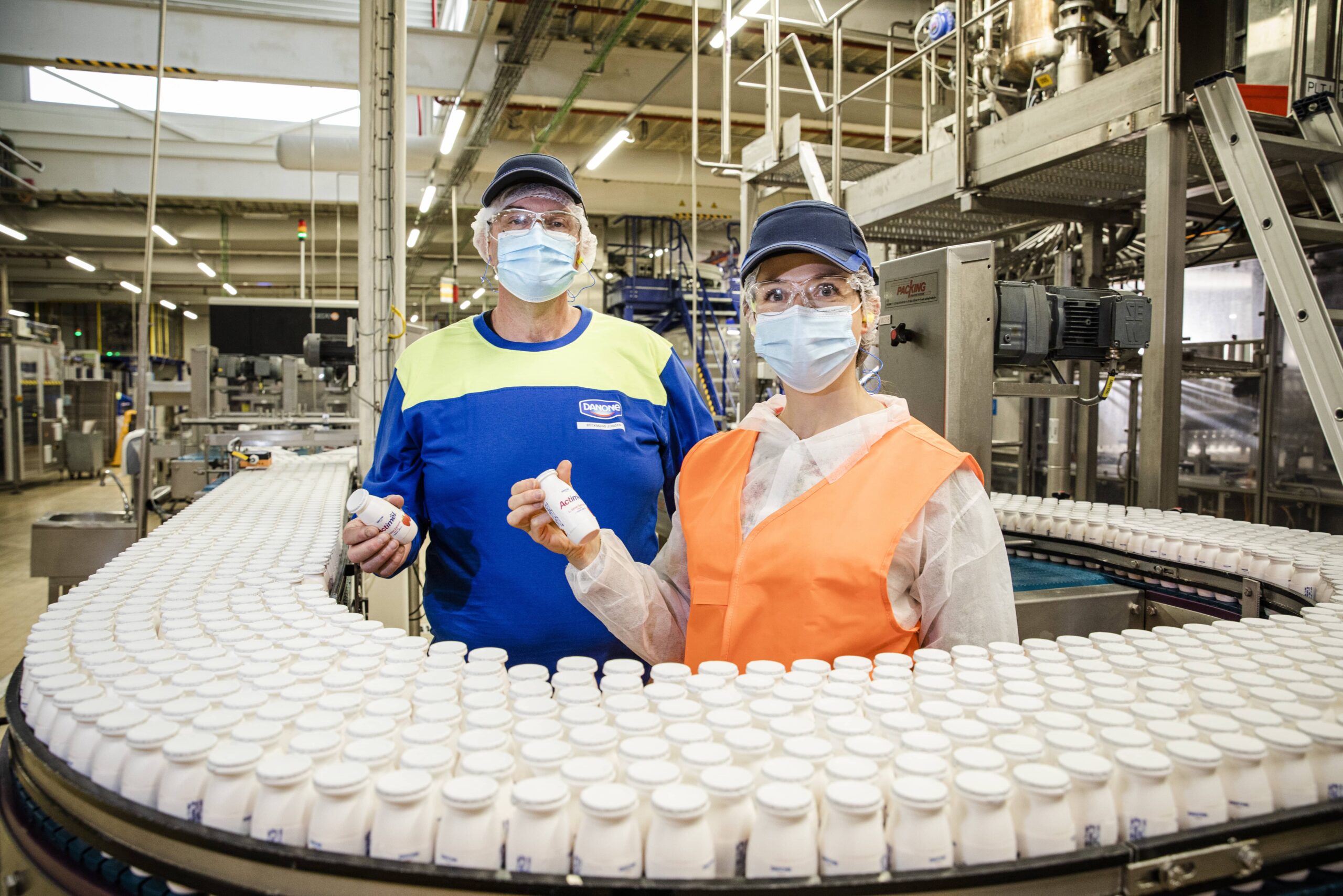 Danone's Rotselaar plant in Belgium receives 'Factory of the Future