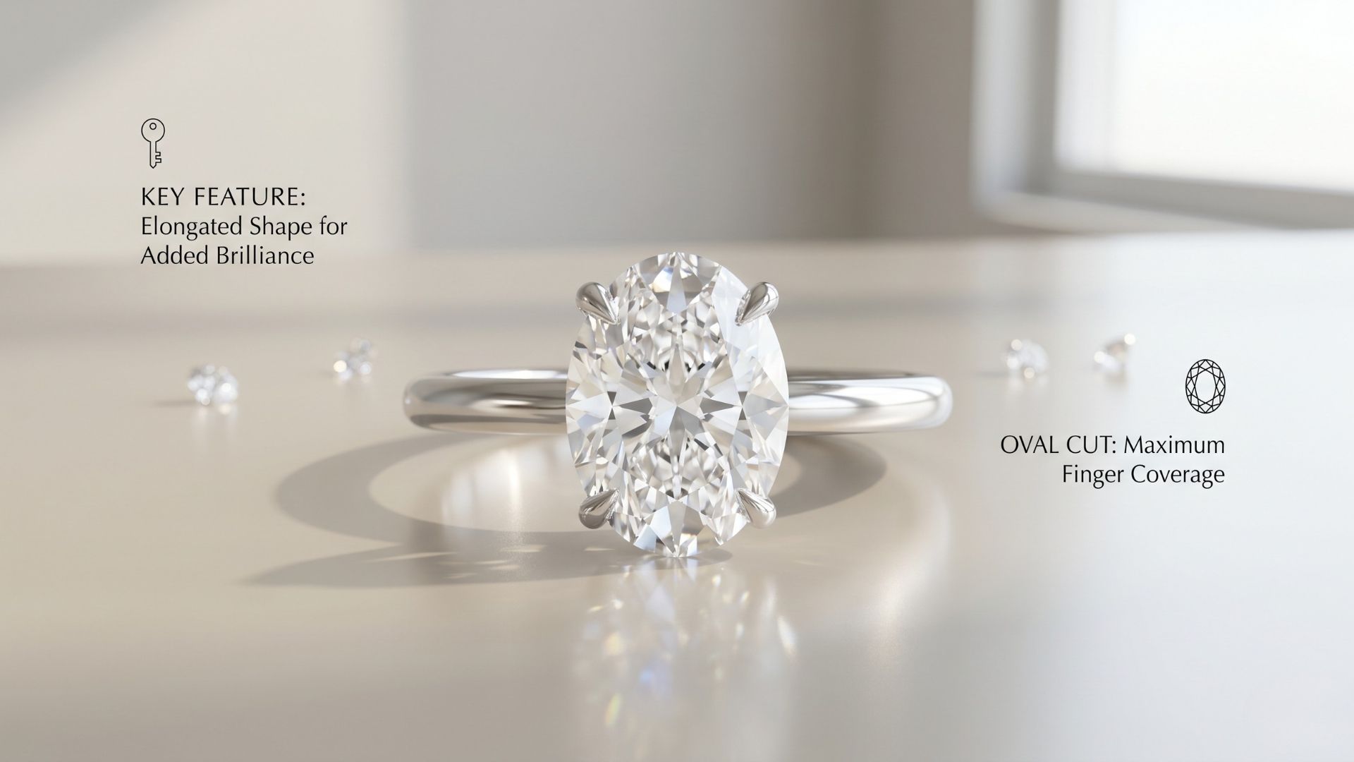 Oval Diamond Ring