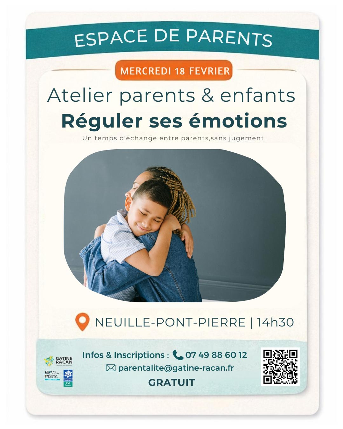 PARENTS & ENFANTS [À partir de 4 ans] -   Décoder, accueillir, accompagner les émotions 😍