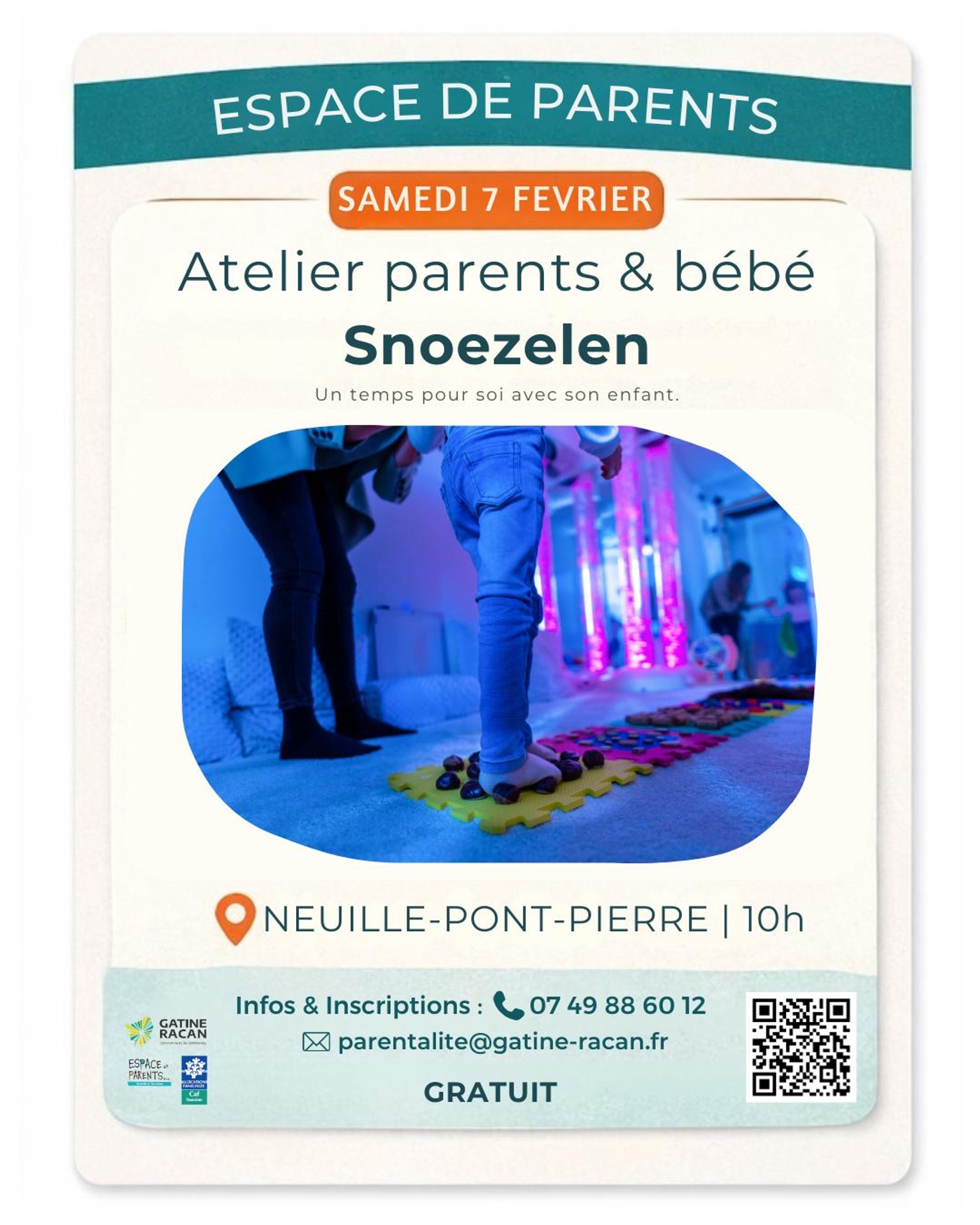 👶Parents & Enfants [naissance/3 ans]   " Snoezelen"