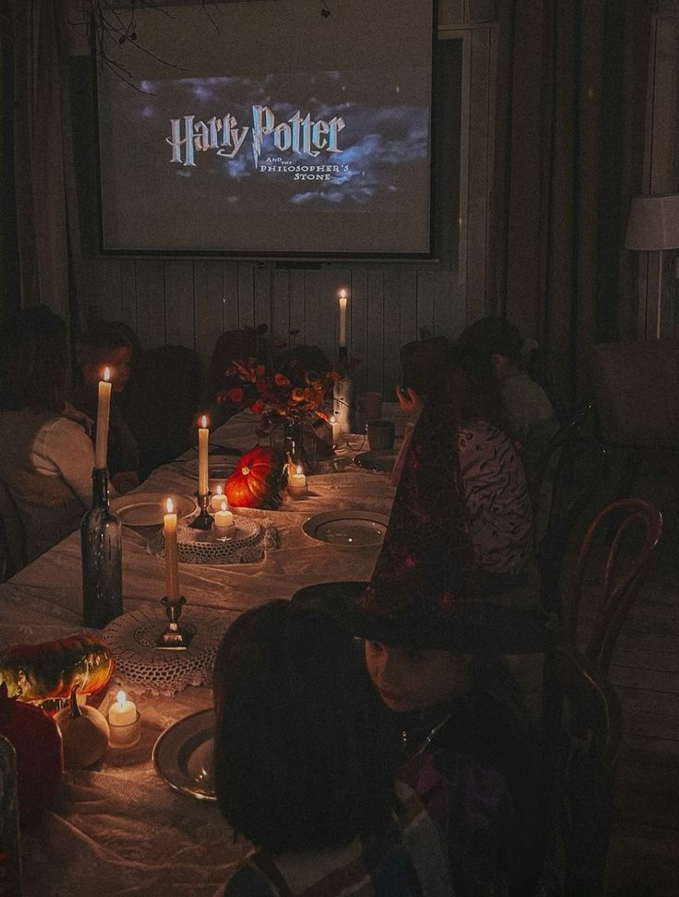 Painting & Harry Potter Projection