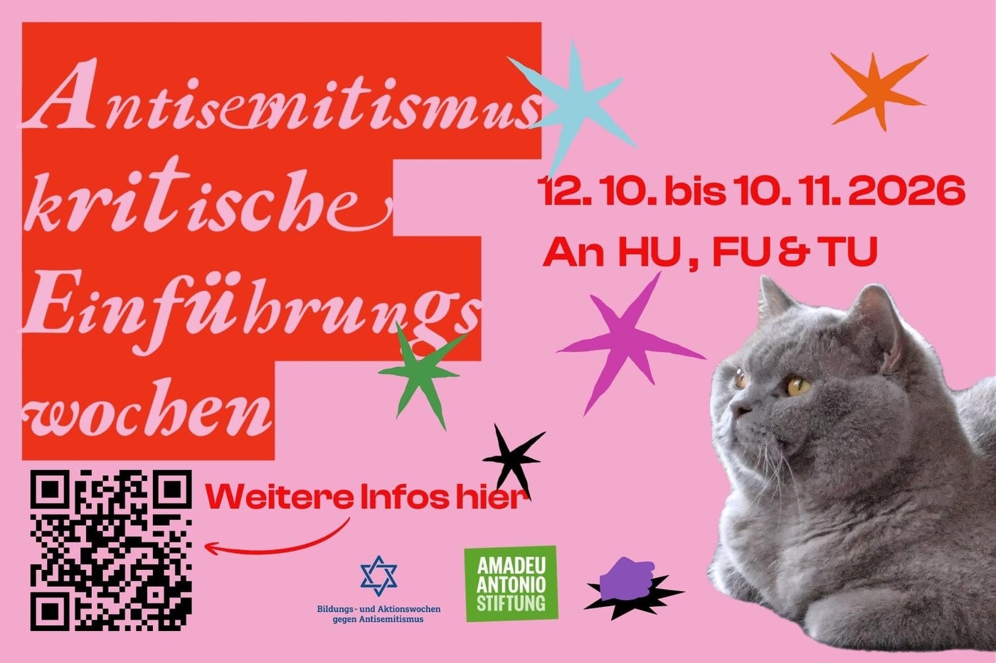 Vortrag zu Antisemitismus und anti-muslimischen Rassismus im Rechtsextremismus von Furkan Yüksel