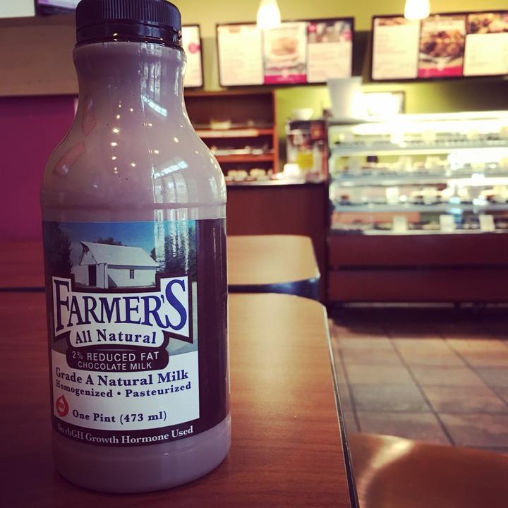 Chocolate milk in Denver, Colorado
