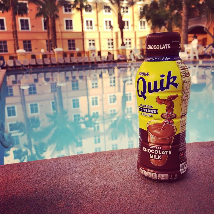 Chocolate milk in Las Vegas, Nevada