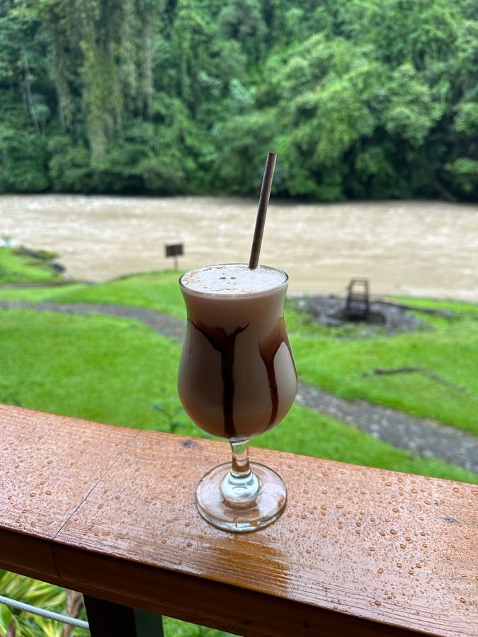 Chocolate milk in Costa Rica