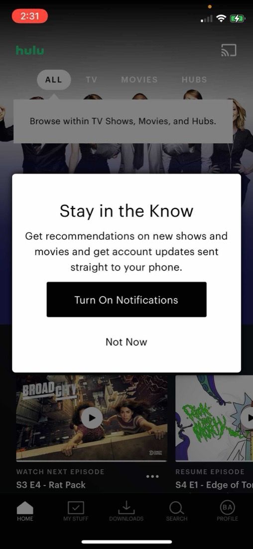 "Stay in the know" spotted in the wild