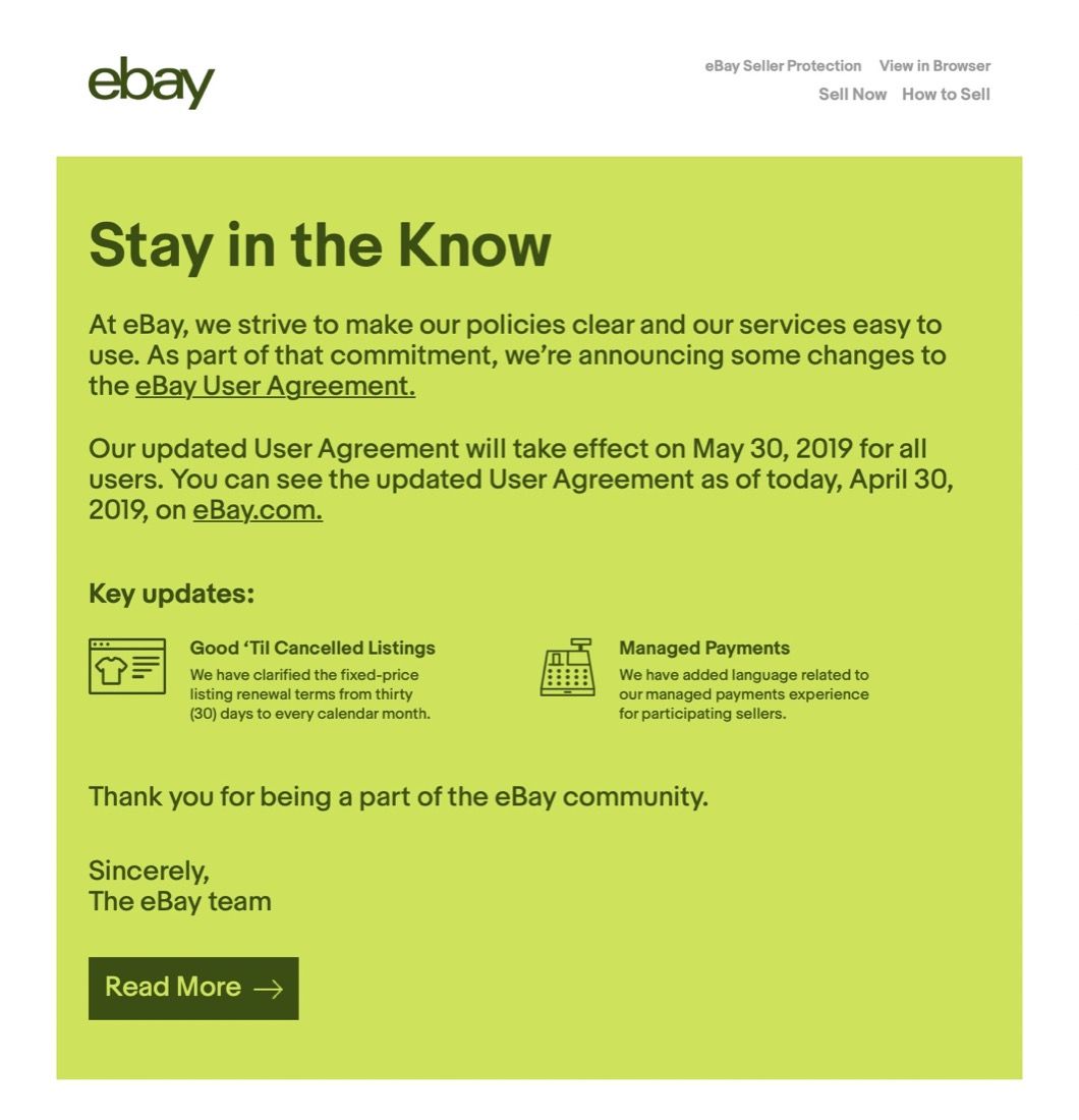 "Stay in the know" spotted in the wild