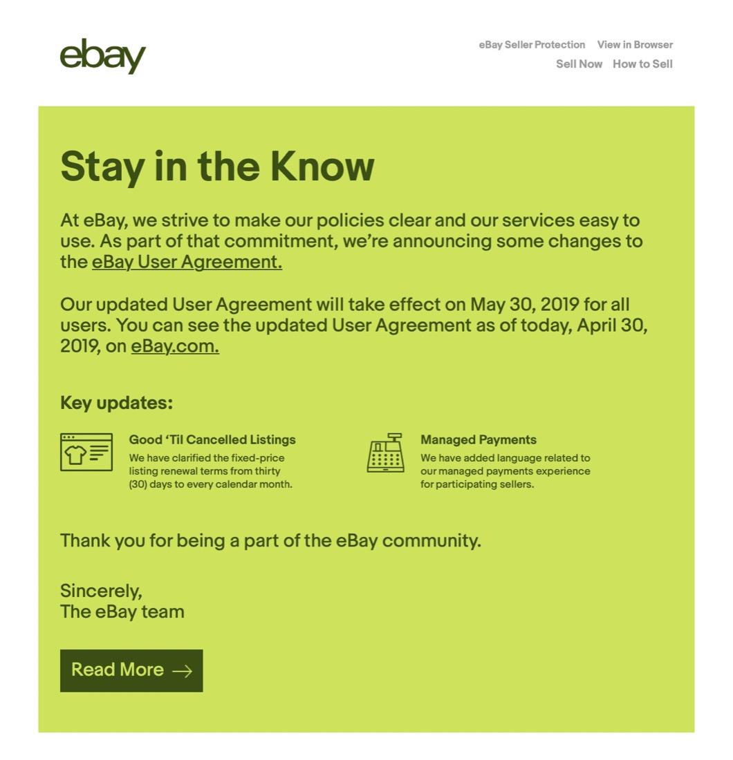 "Stay in the know" spotted in the wild