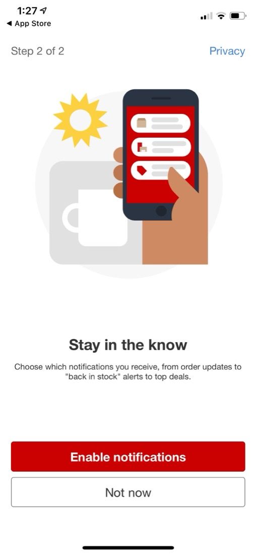 "Stay in the know" spotted in the wild
