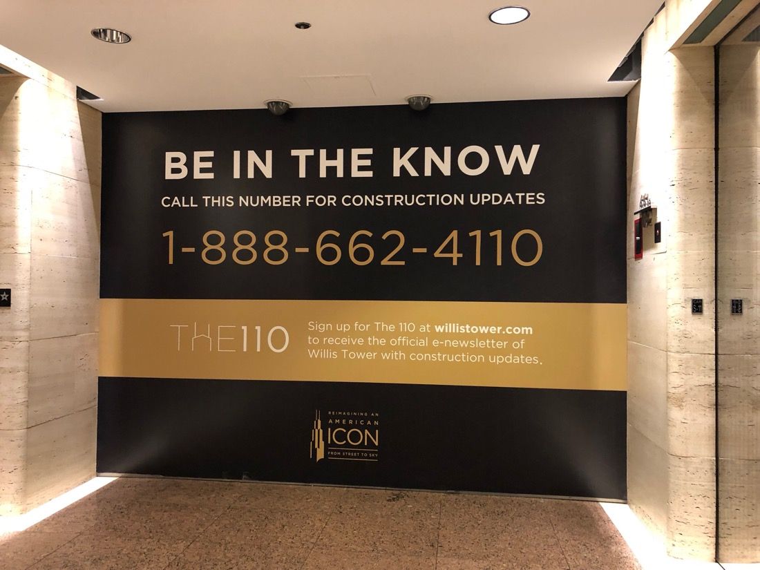"Stay in the know" spotted in the wild