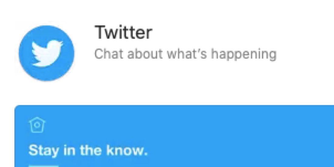 "Stay in the know" spotted in the wild