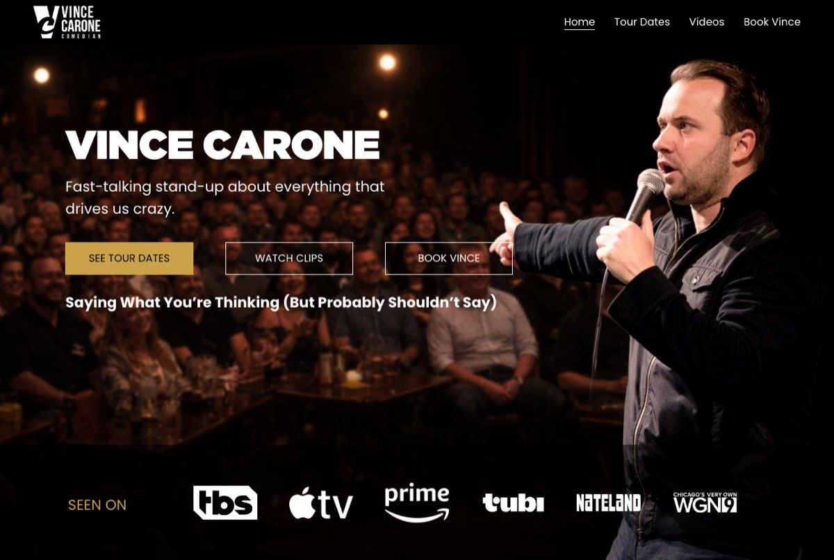 Vince Carone, stand-up comedian
