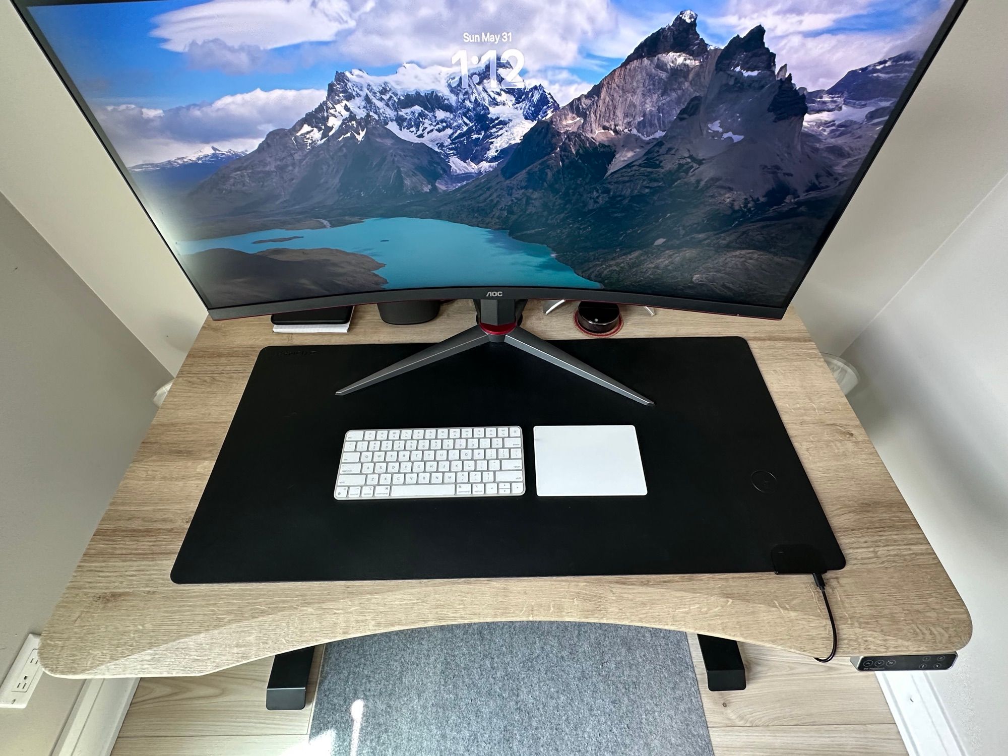 Joe's desk in Chicago