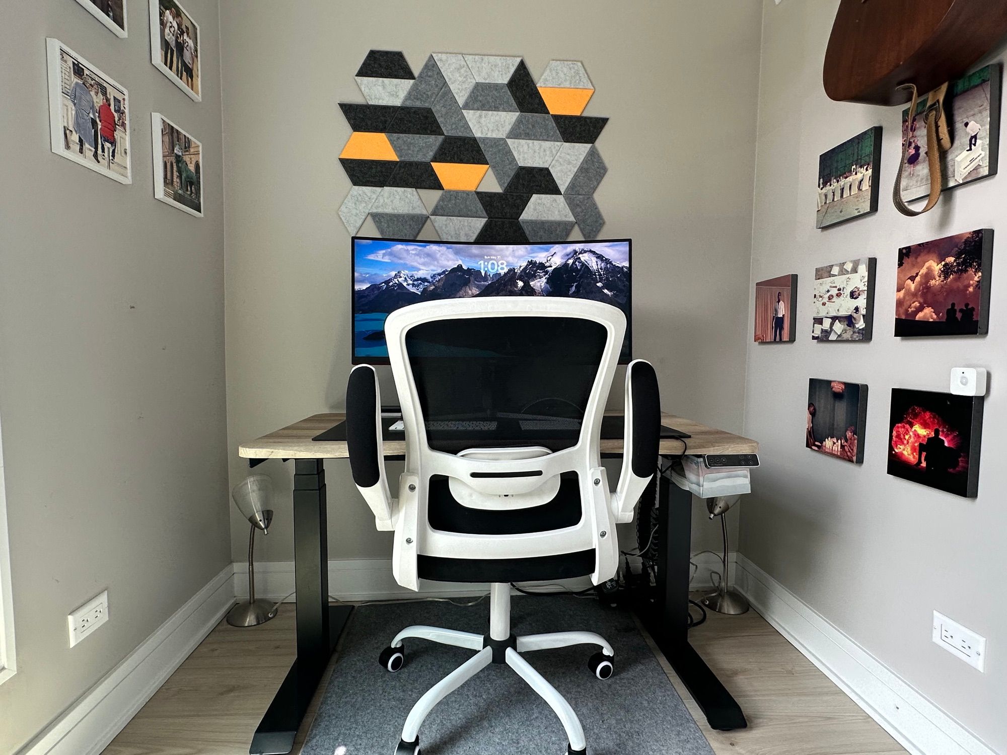 Joe's home office corner