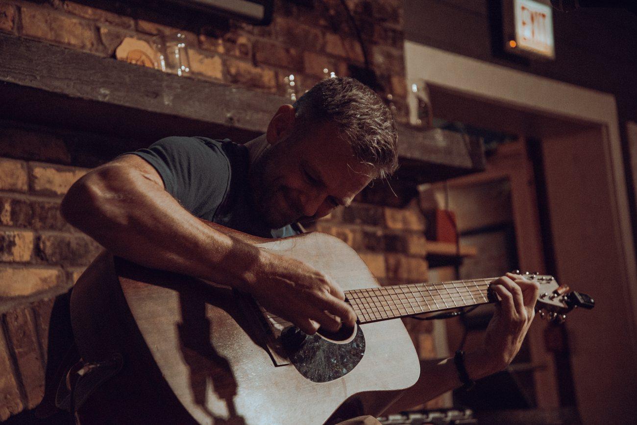 Joe playing live in Chicago