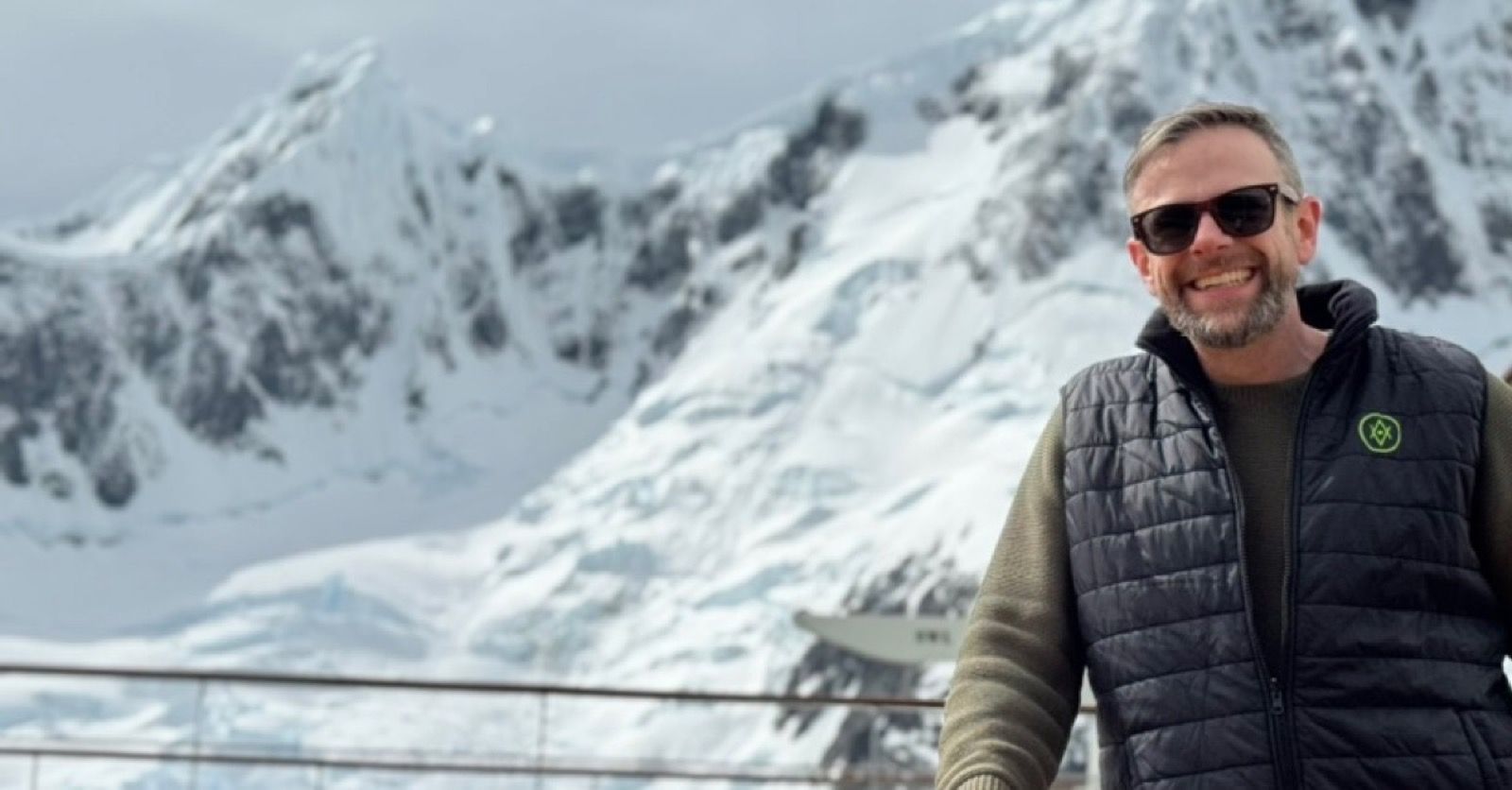 Joe Martin in Antarctica