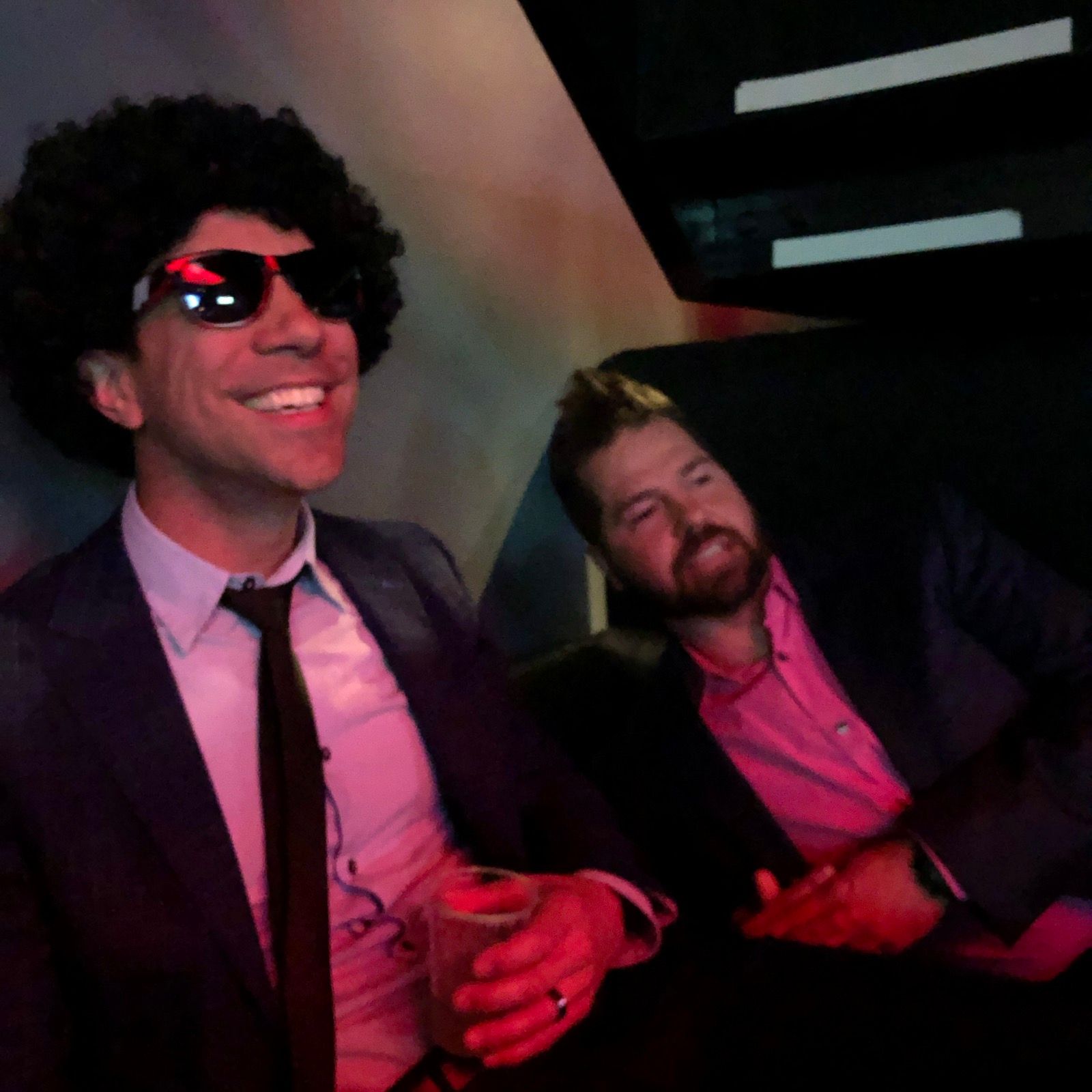 Backstage at the Real Estate Rumble
