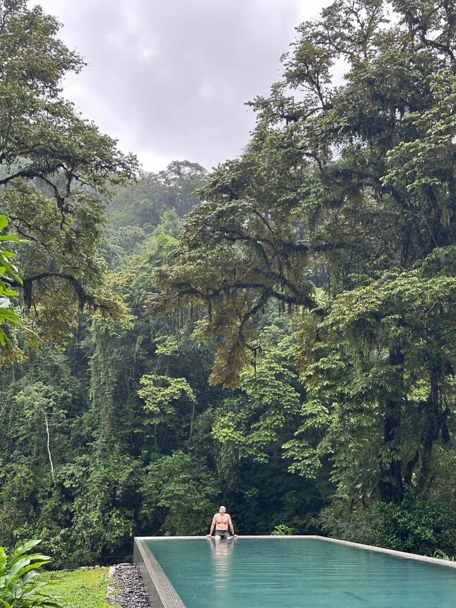 Costa Rica, Pacuare Lodge rainforest