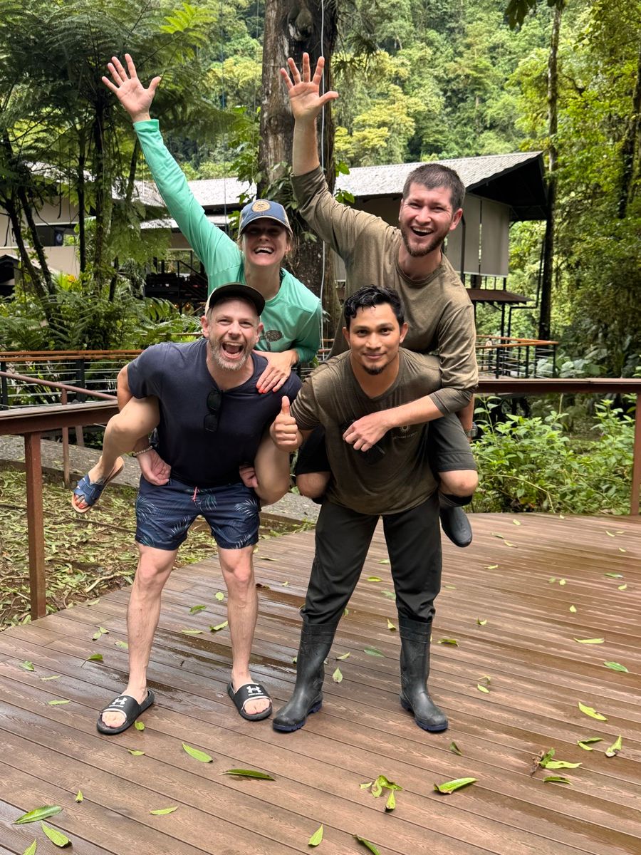 Costa Rica, Pacuare Lodge rainforest