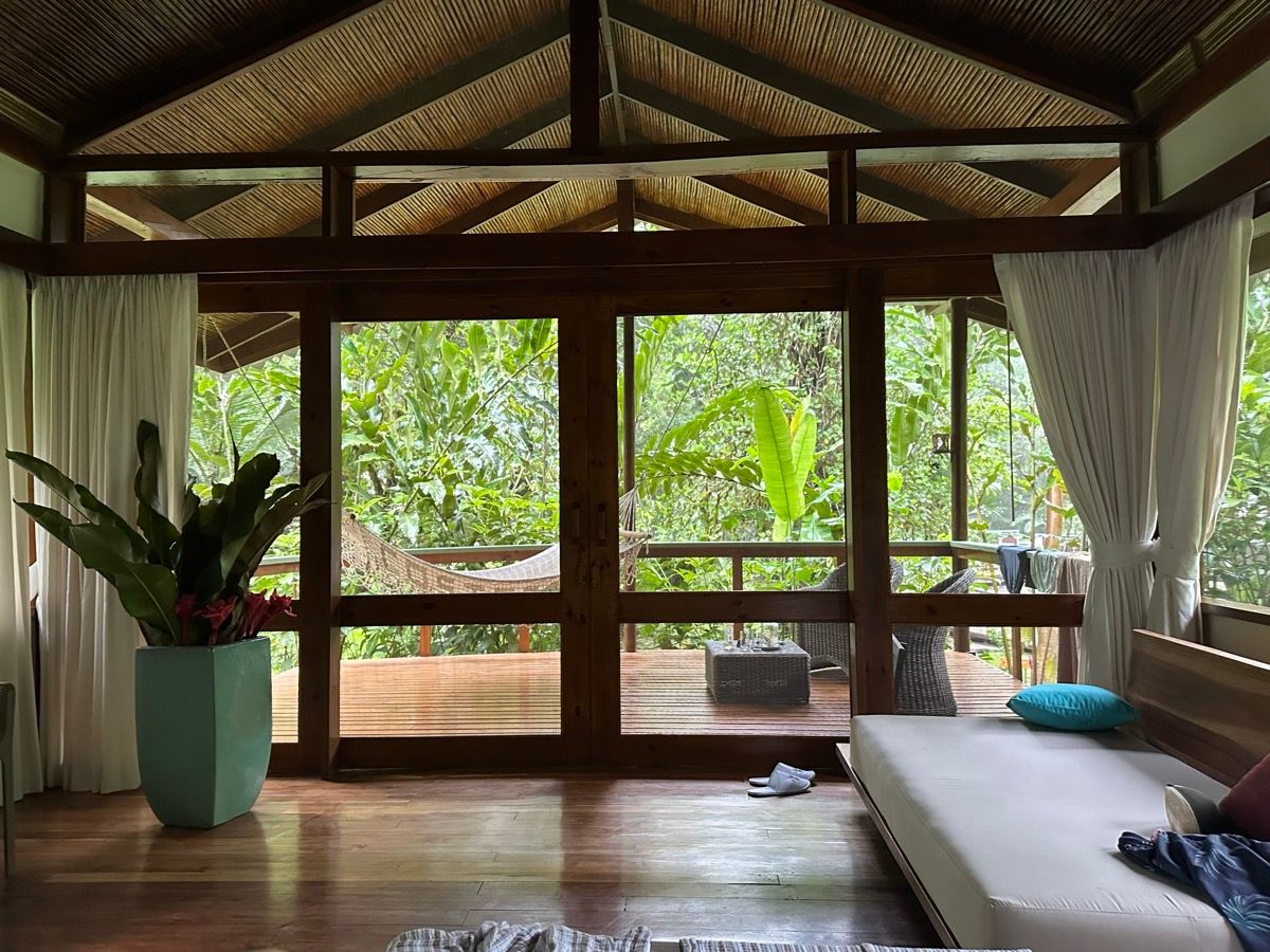 Costa Rica, Pacuare Lodge rainforest