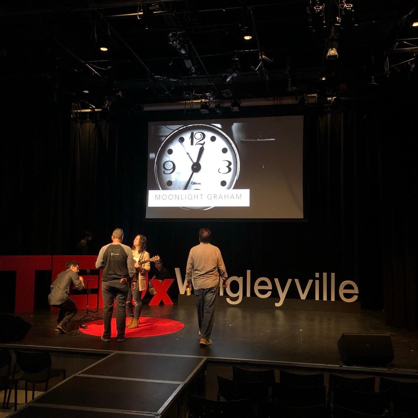 Joe Martin on the TEDx stage