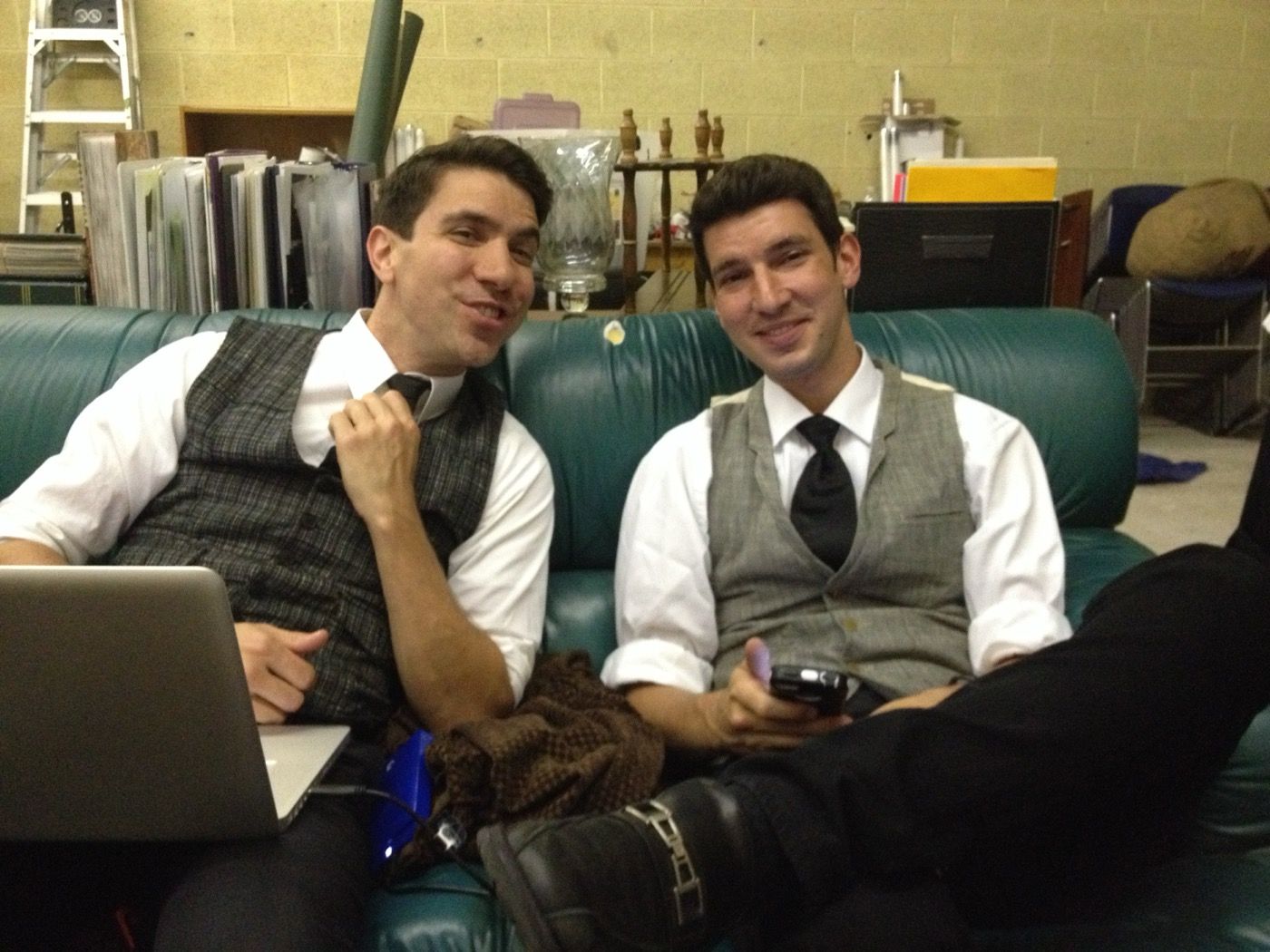 Behind the scenes of the Bye Bye Love shoot